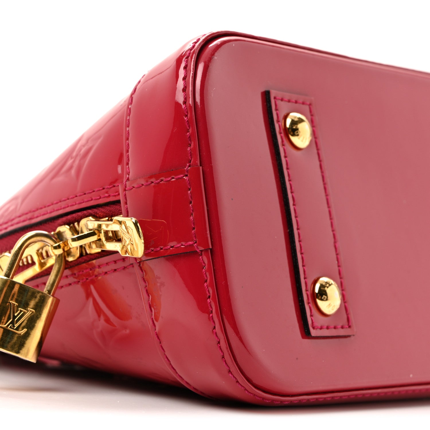 Louis Vuitton Vernis Alma BB Rose Indien 23 of 37