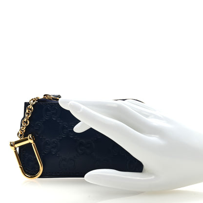 Gucci Guccissima Key Case Blue 2 of 6