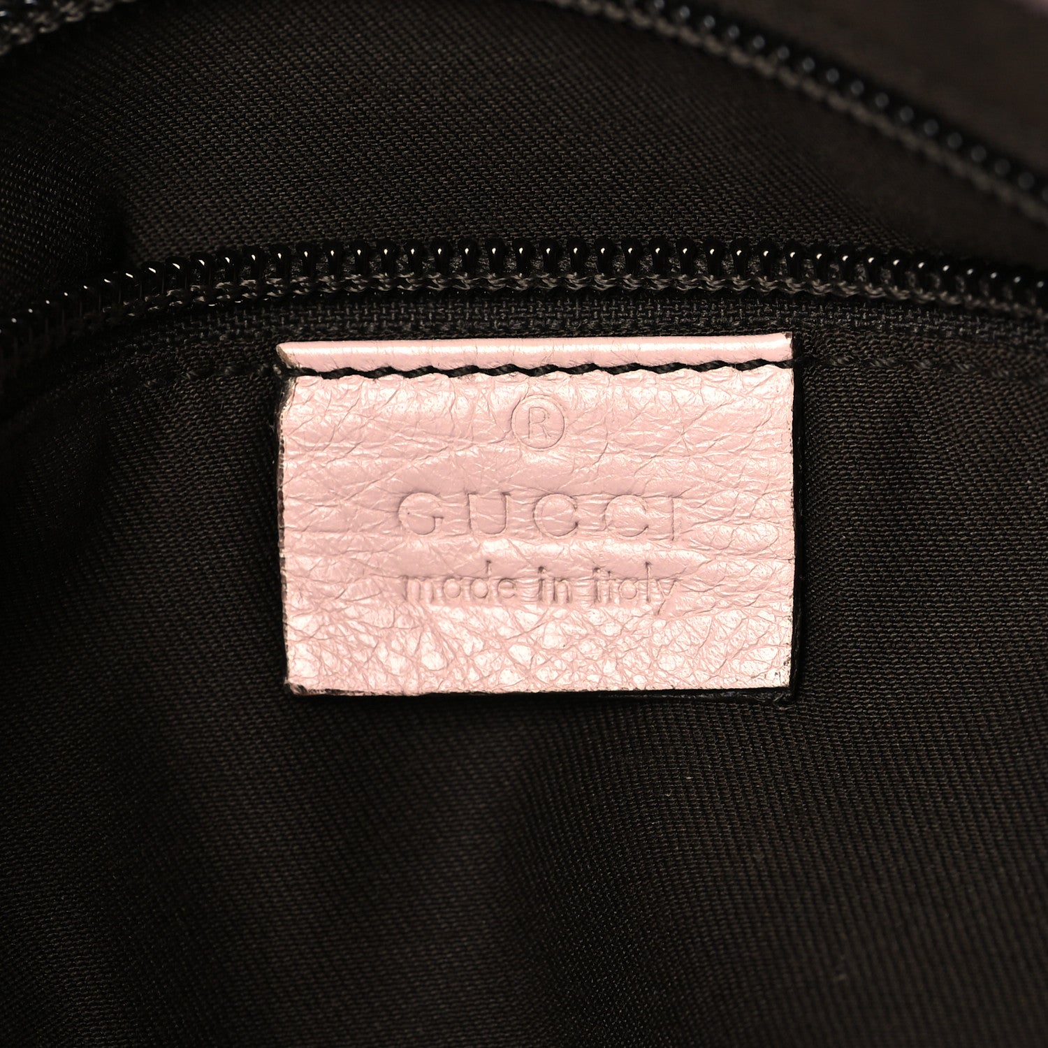 Gucci Monogram Web Small Flat Messenger Crossbody Pink Blue 6 of 11