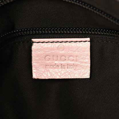 Gucci Monogram Web Small Flat Messenger Crossbody Pink Blue 6 of 11