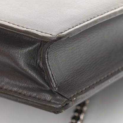 Saint Laurent Calfskin Monogram Sunset Chain Wallet Earth 14 of 17