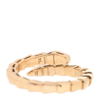 Bulgari 18K Yellow Gold Serpenti Viper Ring XL 4 of 5