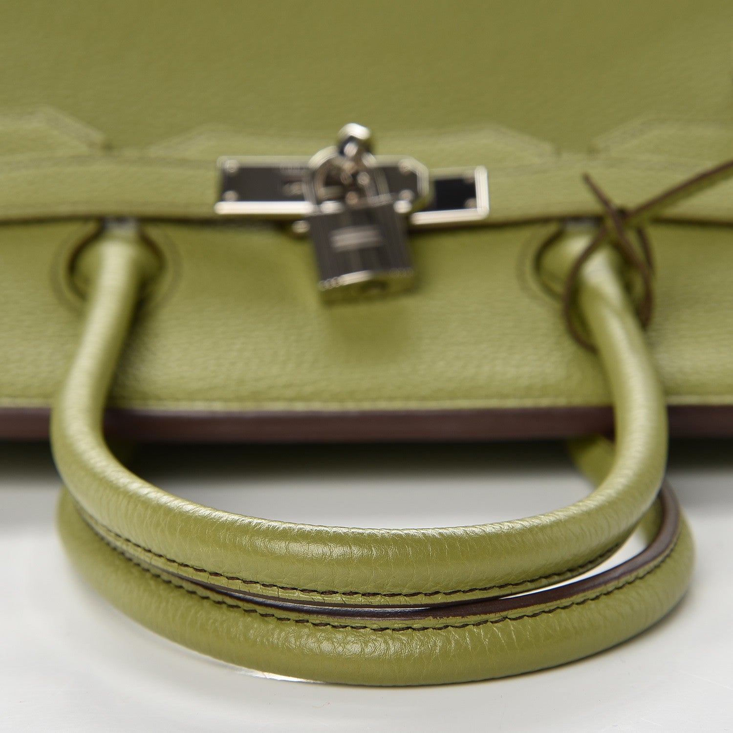 Hermes Togo Birkin 35 Vert Anis 19 of 31