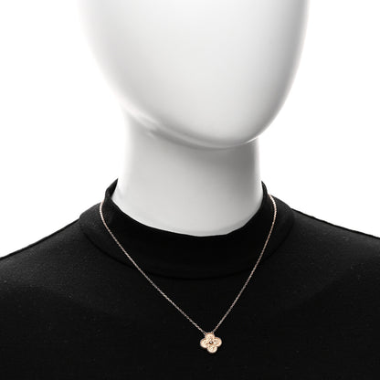 Van Cleef & Arpels 18K Rose Gold Vintage Alhambra Pendant Necklace 2 of 6