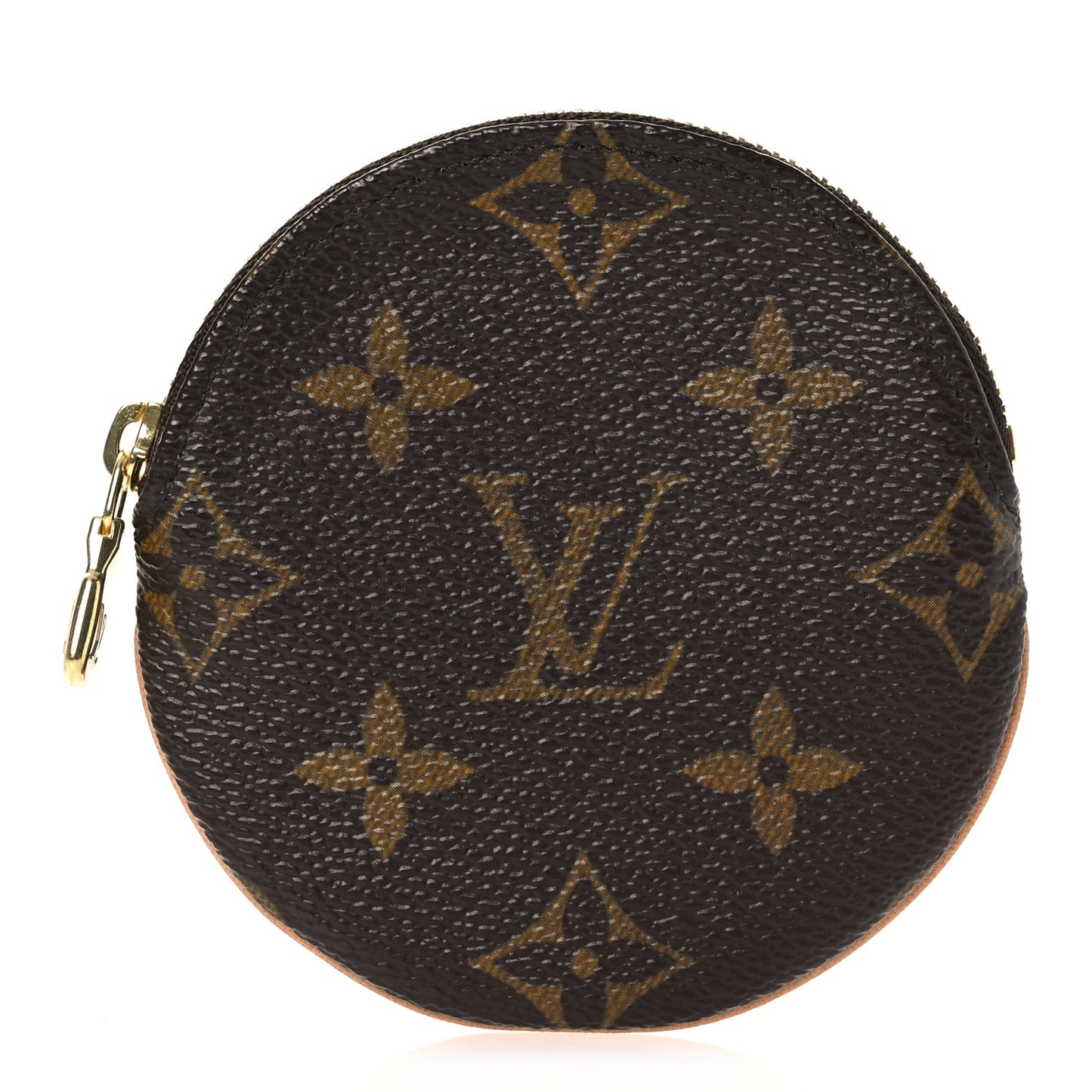 Monogram Round Coin Purse