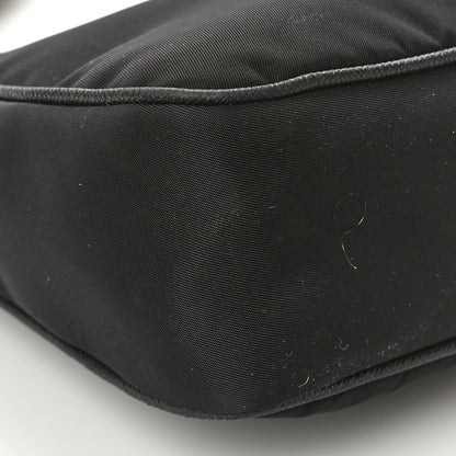 Prada Nylon Re-Edition 2005 Shoulder Bag Black 8 of 9