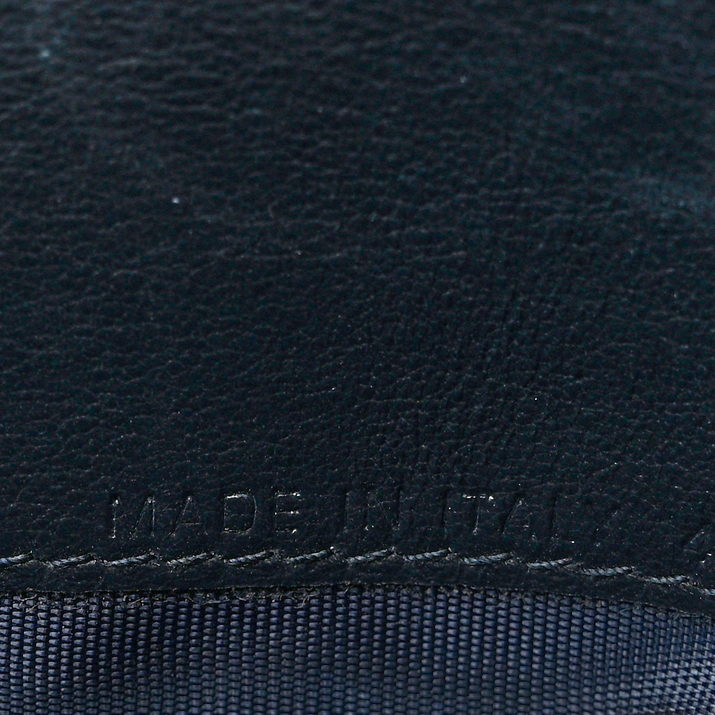 Oblique Saddle Chain Long Wallet Blue