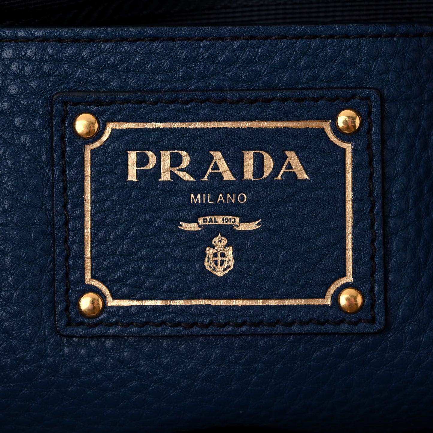 Vitello Daino Side Pocket Tote Bluette