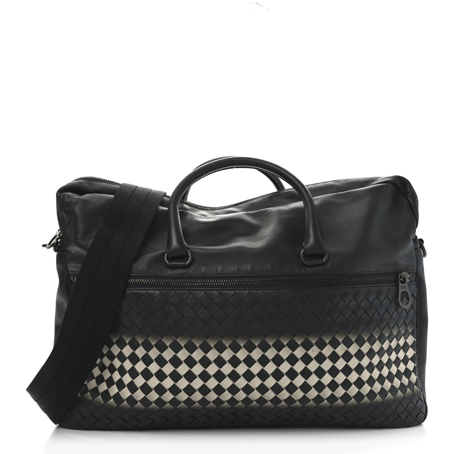 Bottega Veneta Nappa Intrecciato Briefcase Gradient Black 1 of 9