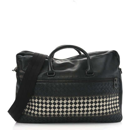 Bottega Veneta Nappa Intrecciato Briefcase Gradient Black 1 of 9