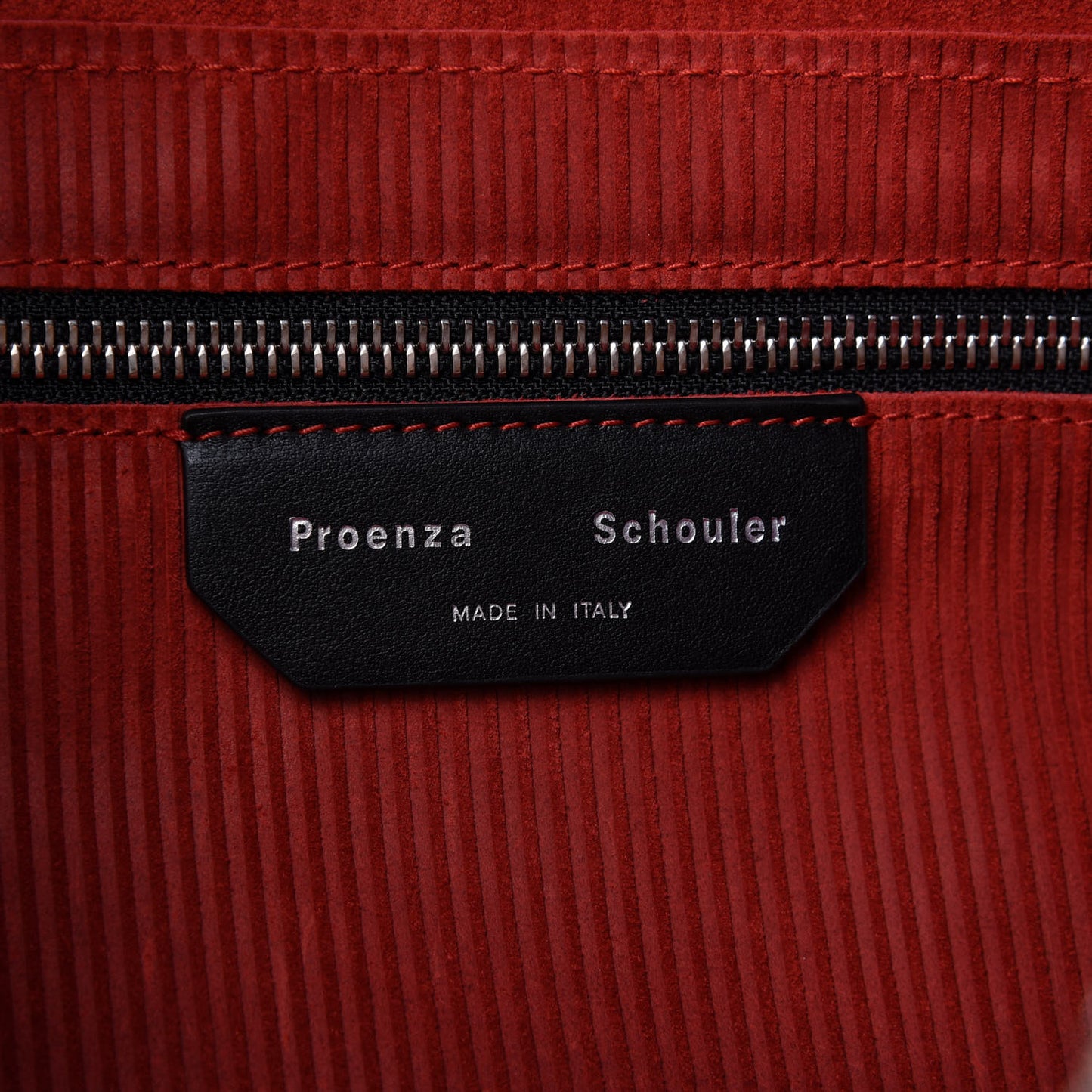 Corduroy Suede XL Tote Red