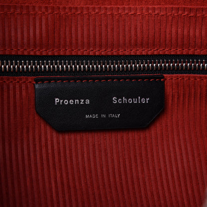 Proenza Schouler Corduroy Suede XL Tote Red 8 of 10