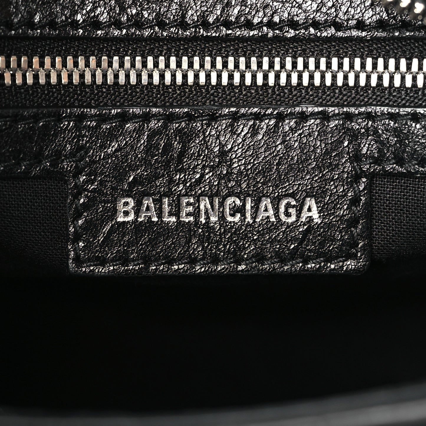 Agneau Arena Crystal Neo Cagole Handbag XS Black