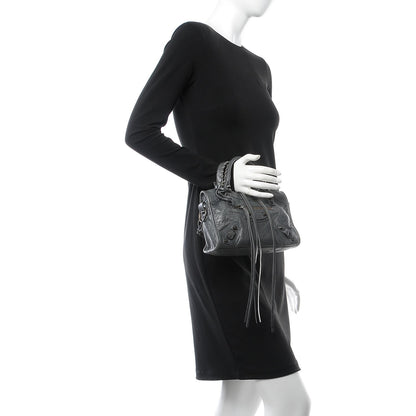 Balenciaga Agneau Classic Hardware Mini City Gris Tarmac 3 of 8
