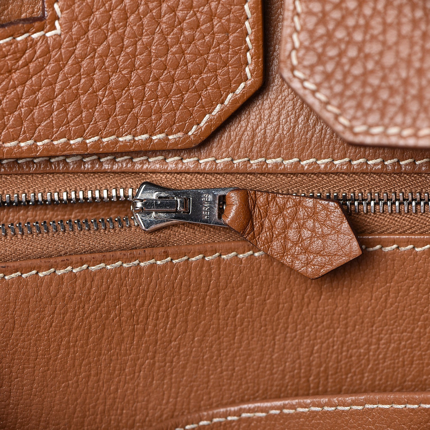 Hermes Taurillon Clemence Birkin 35 Gold 9 of 39