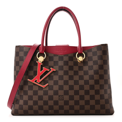 Louis Vuitton LOUIS VUITTON Damier Ebene LV Riverside Lie De Vin 1 of 12