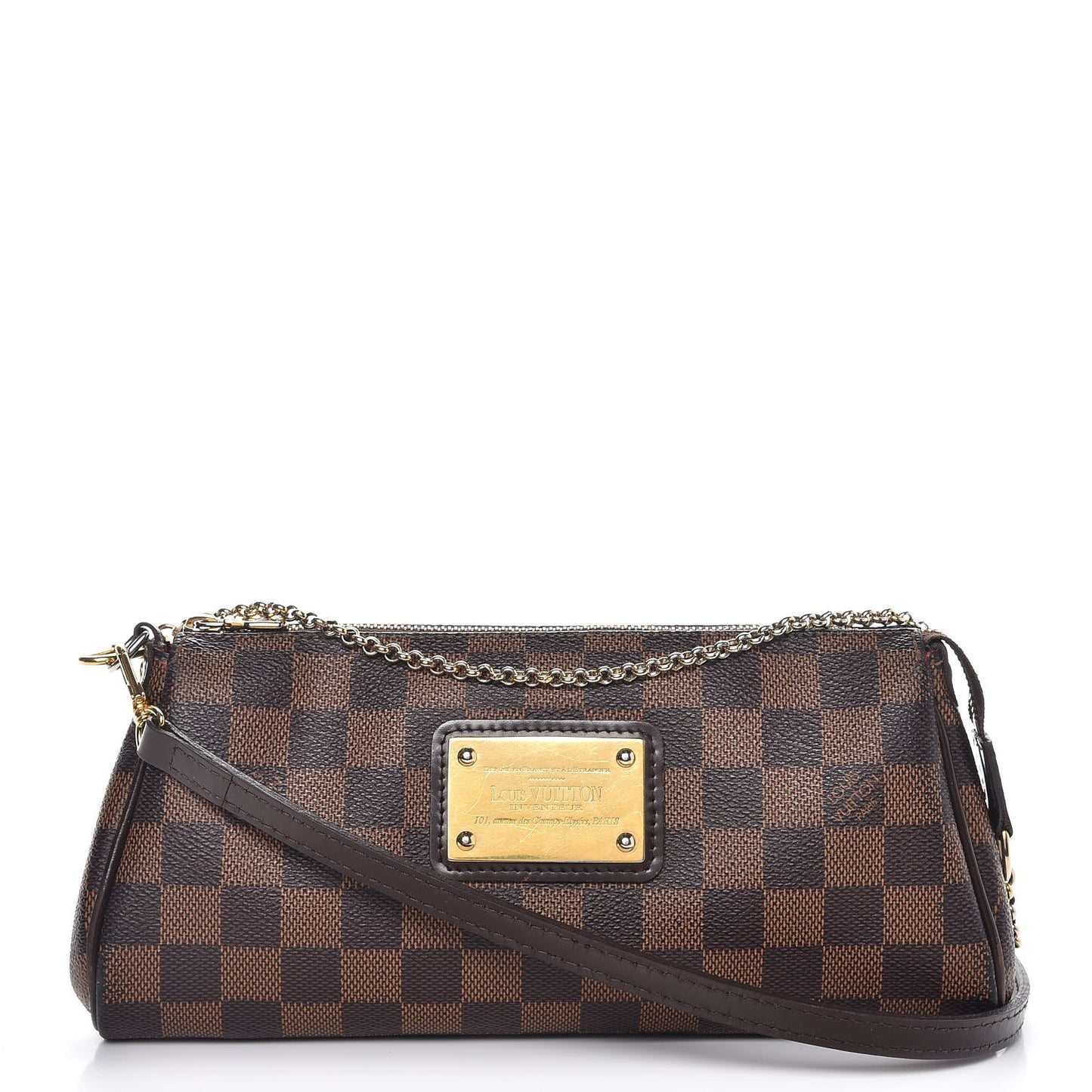 Damier Ebene Eva Clutch