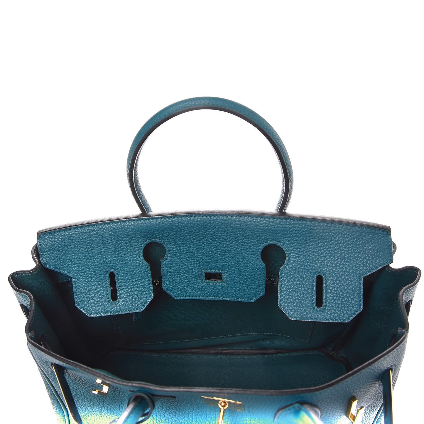 Taurillon Clemence Birkin 30 Cobalt