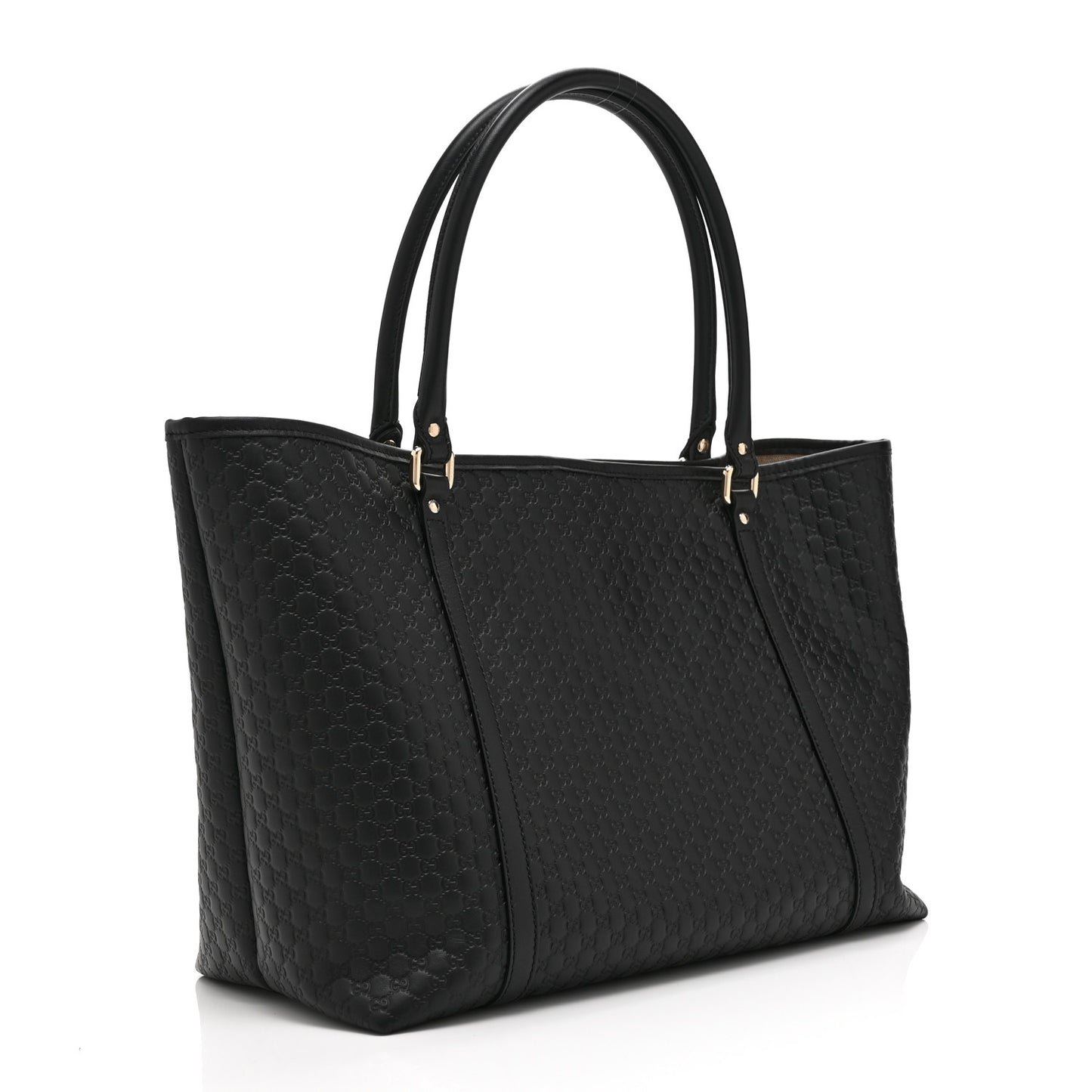 Microguccissima Medium Joy Tote Black