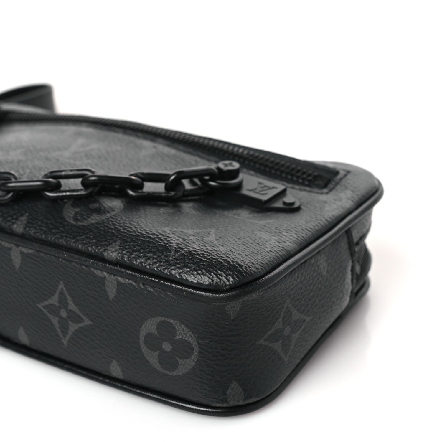 Louis Vuitton Monogram Eclipse Pochette Volga 8 of 10