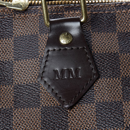 Louis Vuitton Damier Ebene Speedy Bandouliere 35 10 of 20
