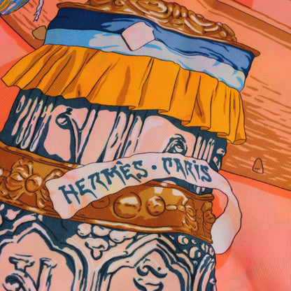 Hermes Silk Prieres au Vent Scarf 90 5 of 8