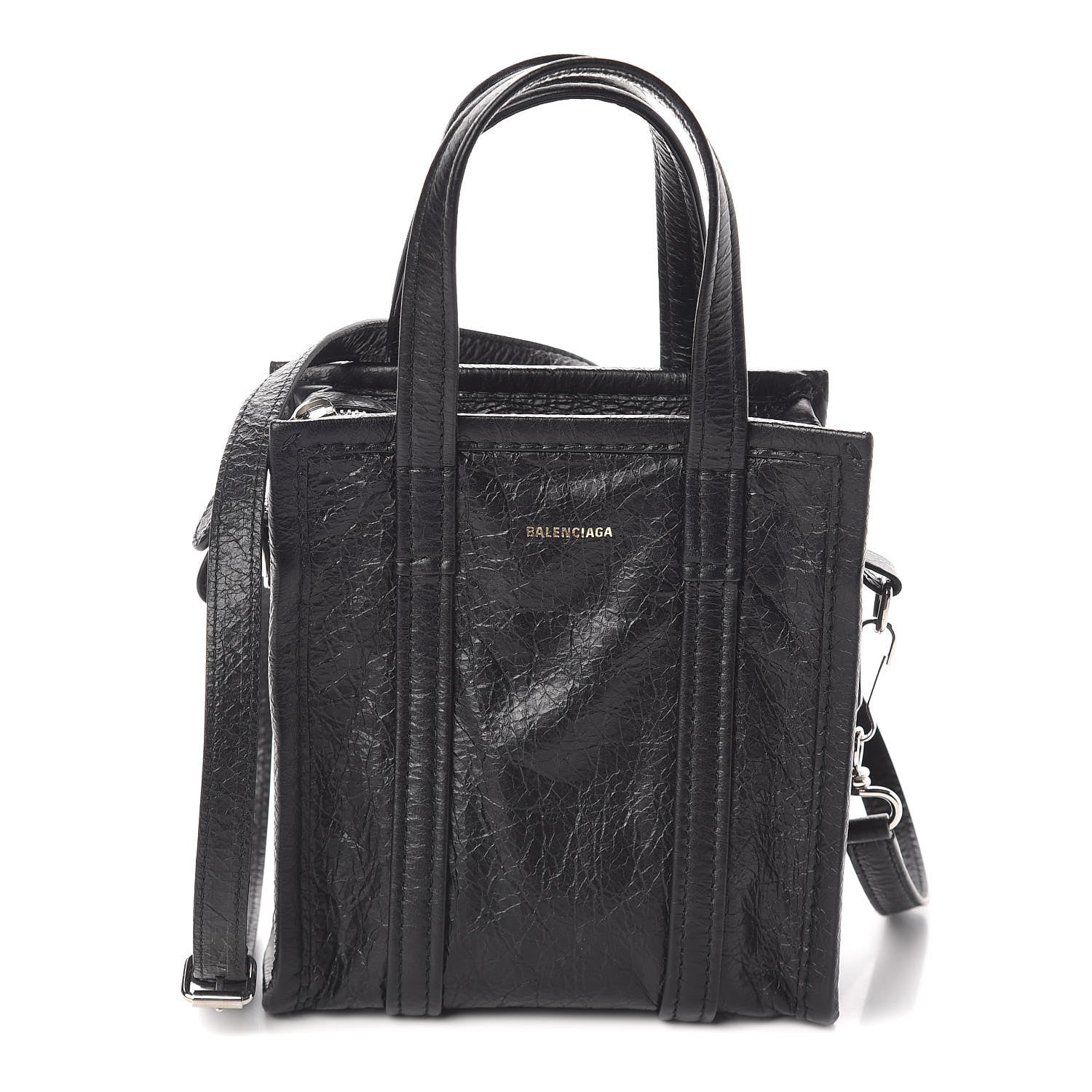 Balenciaga Agneau XXS Bazar Shopper Tote Black 1 of 9