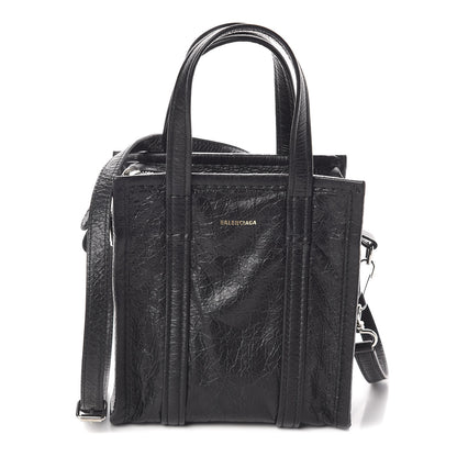 Balenciaga Agneau XXS Bazar Shopper Tote Black 1 of 9