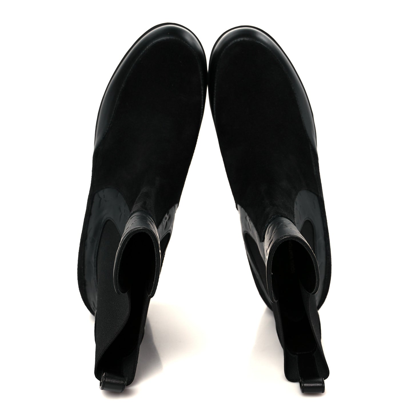 Suede Laureate Platform Chelsea Boot 41 Black