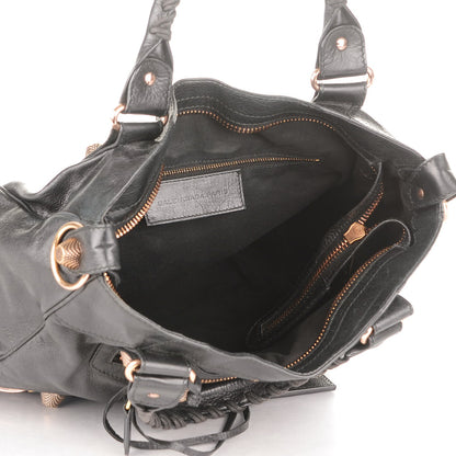 Balenciaga Agneau Giant 21 Rose Gold Hardware Velo Black 5 of 8