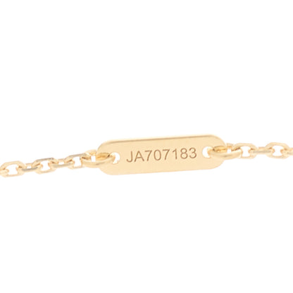 Van Cleef & Arpels 18K Yellow Gold Mother of Pearl Sweet Alhambra Pendant Necklace 5 of 6