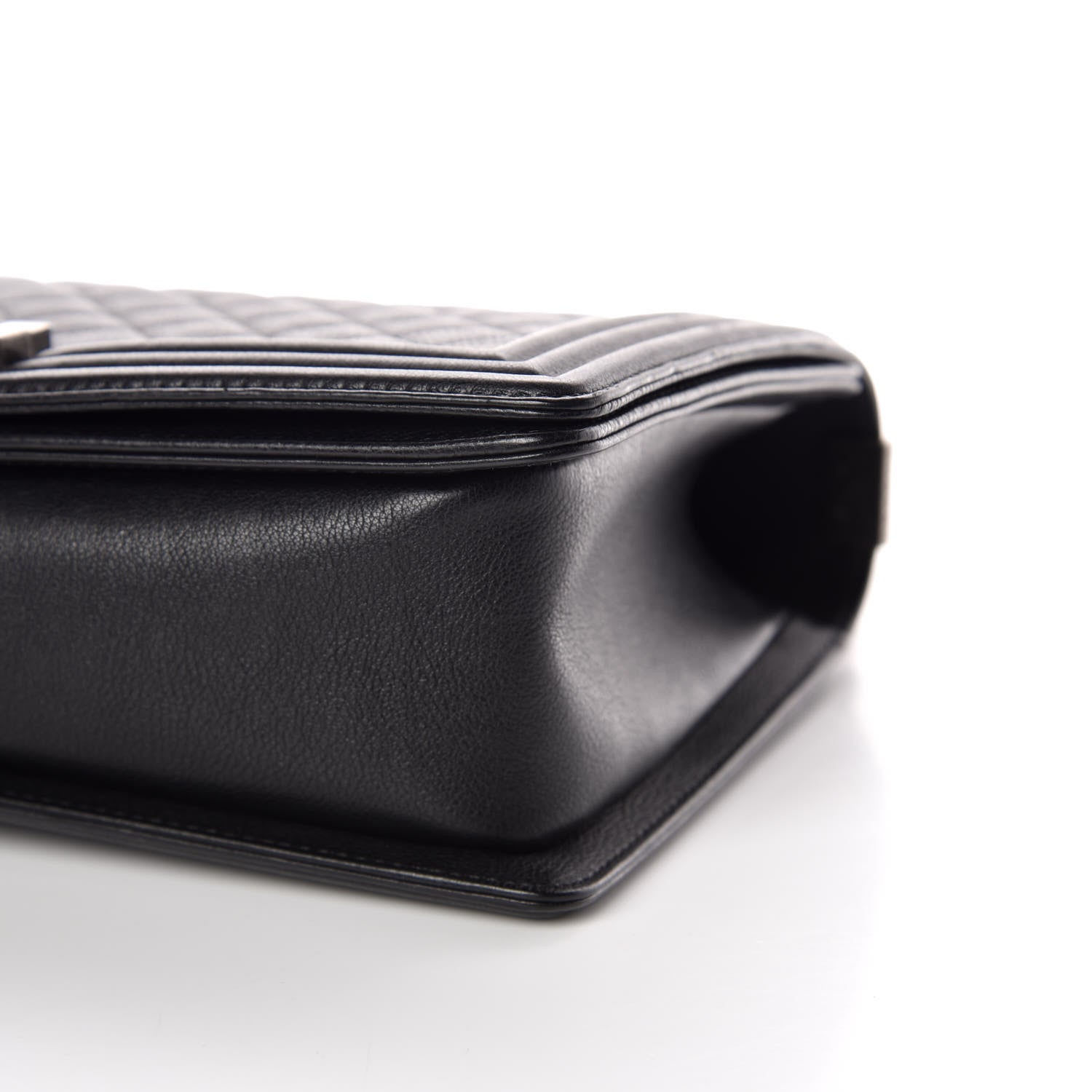Chanel Calfskin Quilted New Medium Boy Flap Black 9 of 10