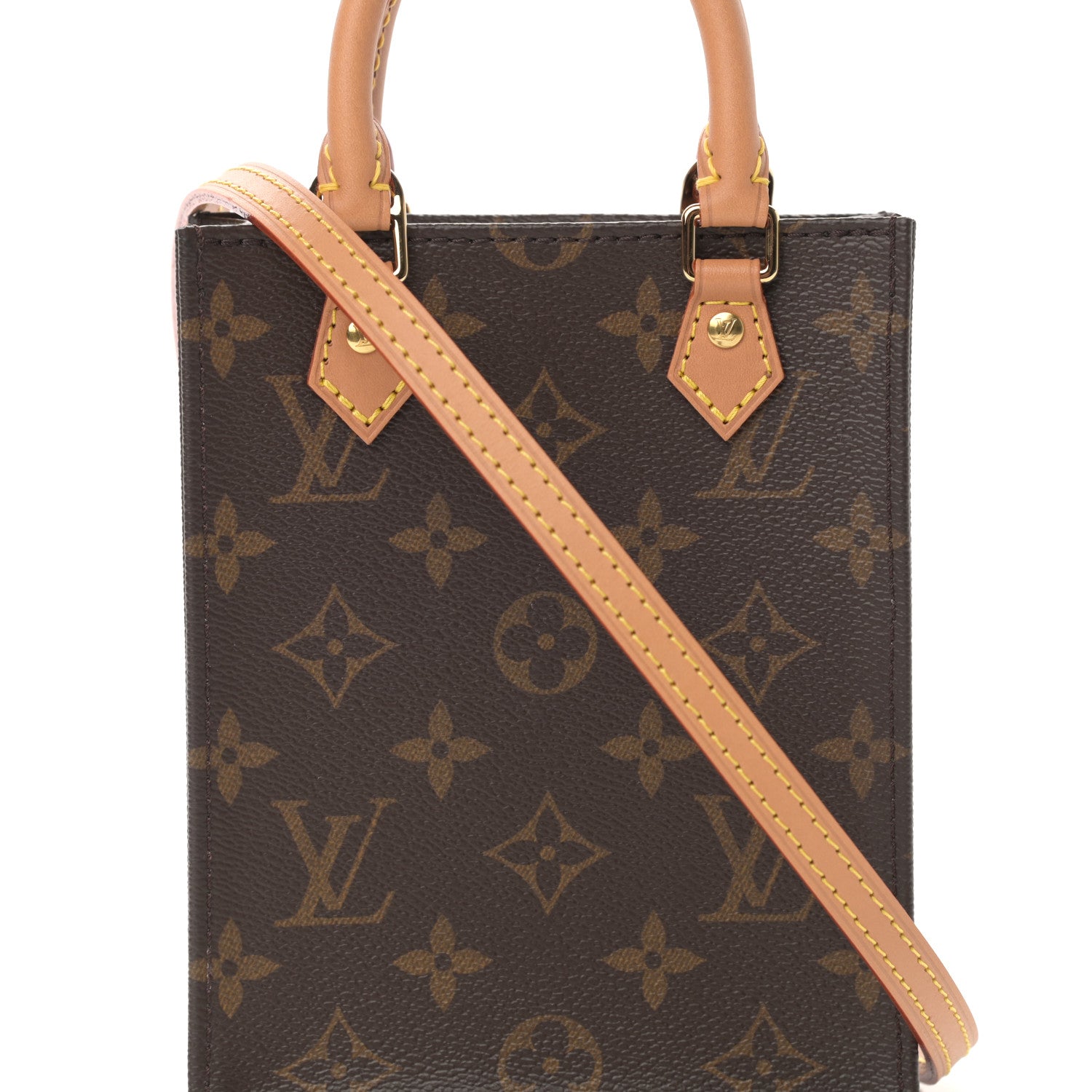 Louis Vuitton Monogram Petit Sac Plat 8 of 10