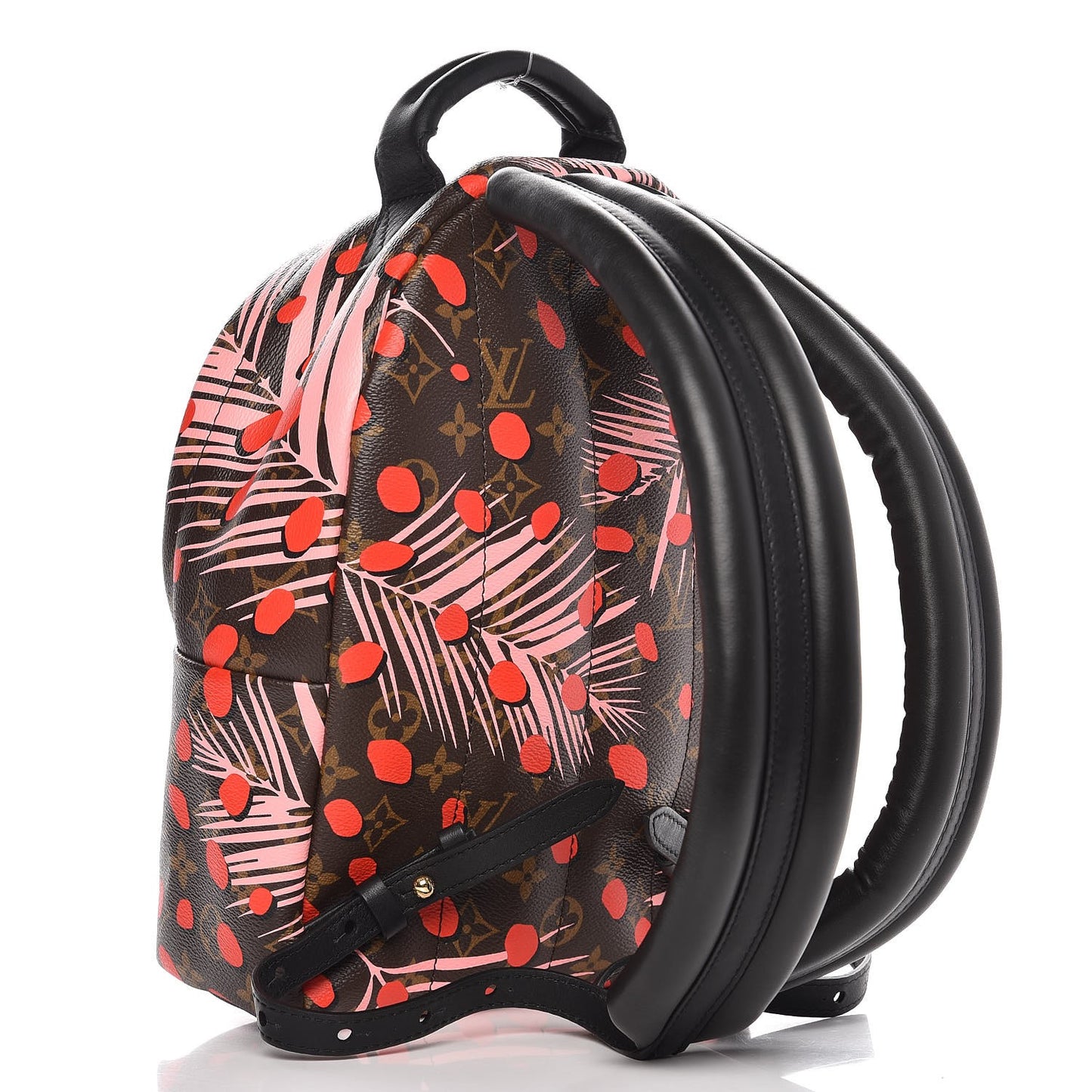 Monogram Jungle Dots Palm Springs Backpack PM Sugar Pink Poppy