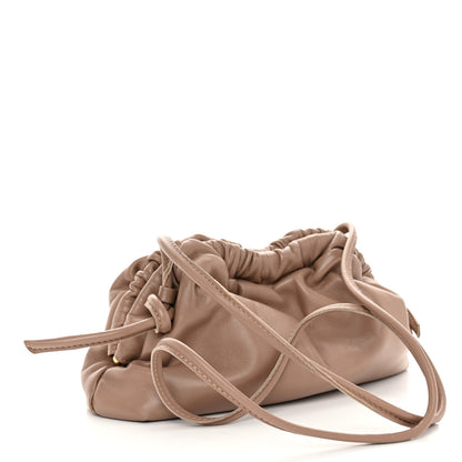 Mansur Gavriel Lambskin Cloud Mini Clutch Biscotto 3 of 9