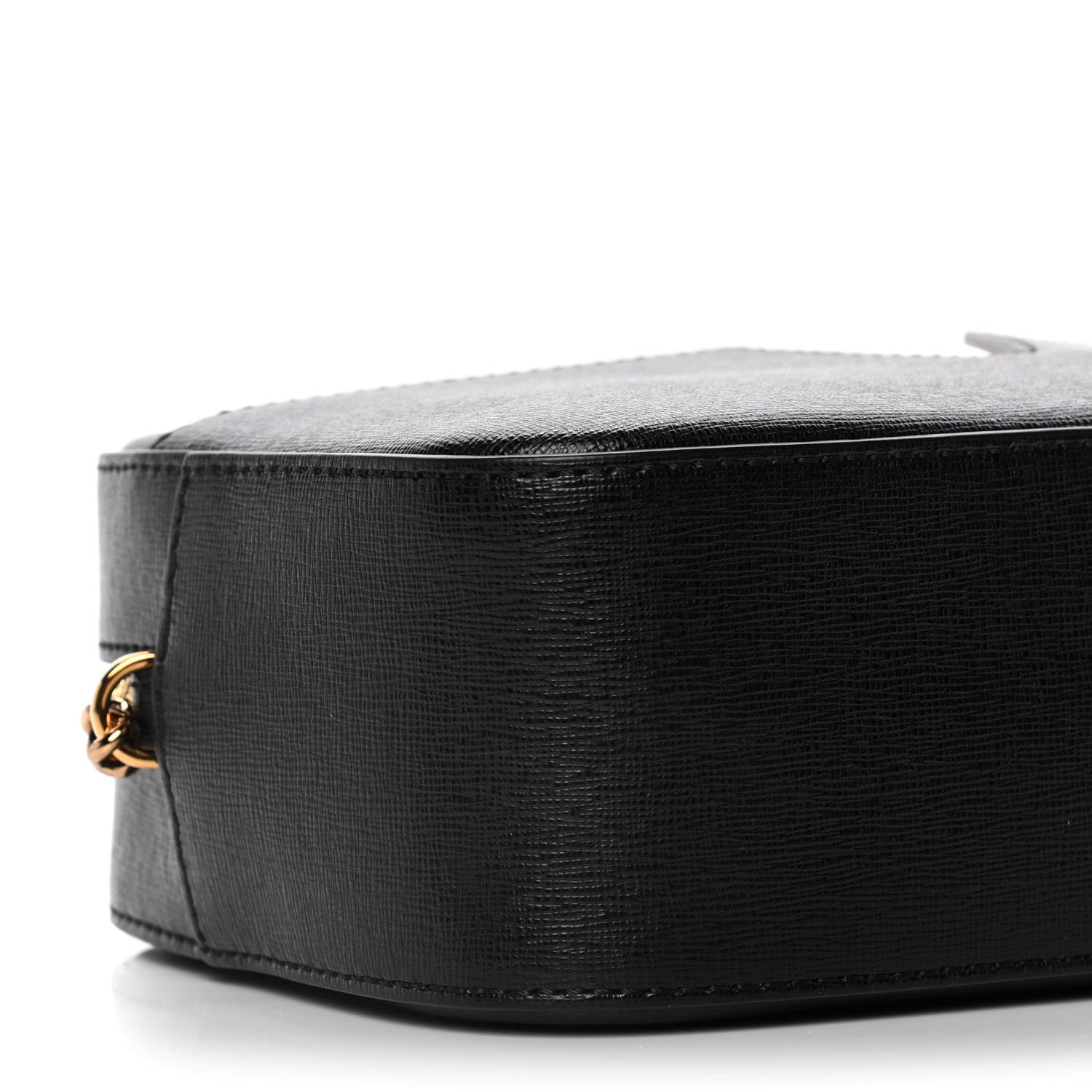 Versace Saffiano Virtus Crossbody Black 9 of 10