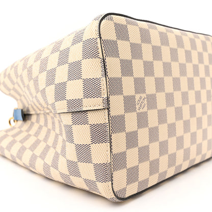 Louis Vuitton Damier Azur Neonoe MM Bleuet 8 of 9