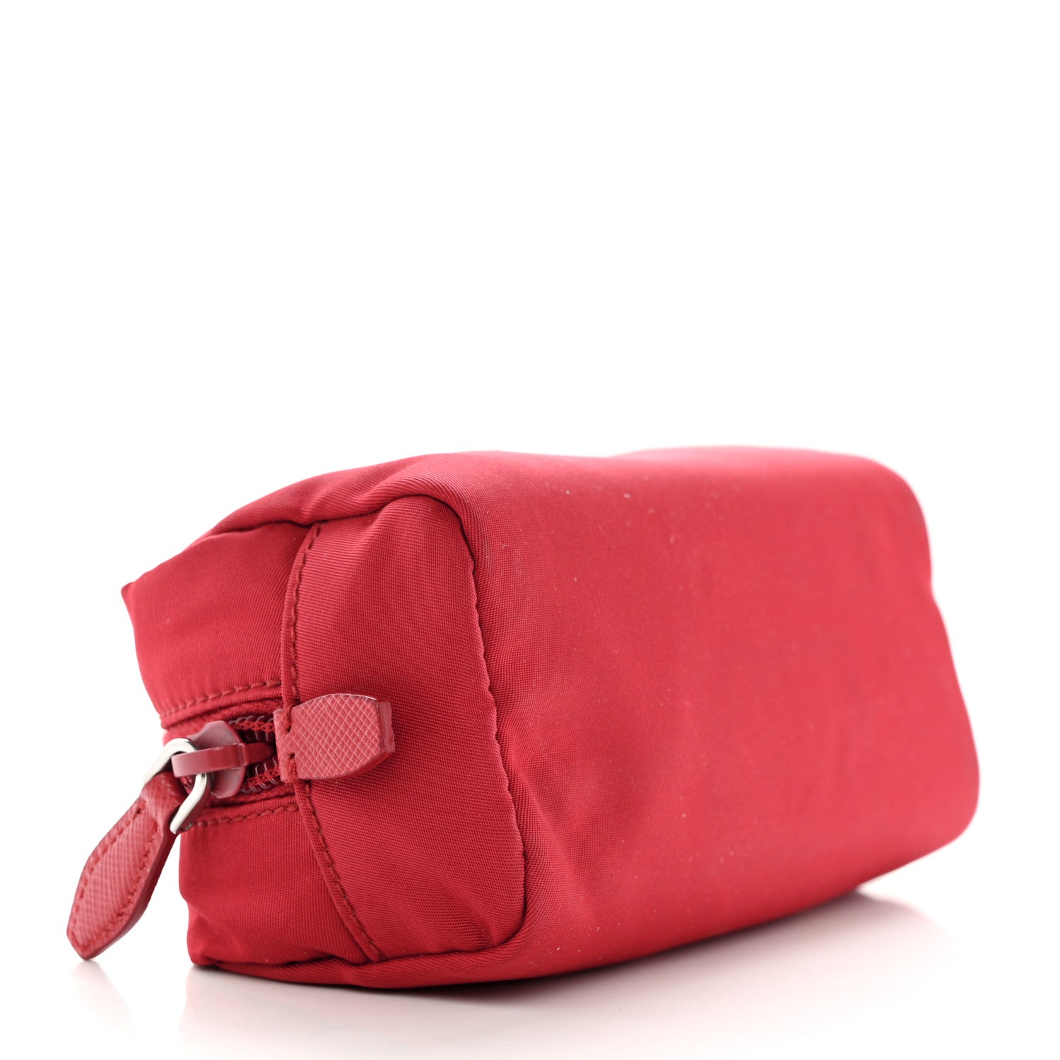 Prada Tessuto Nylon Vela Cosmetic Pouch Rosso 4 of 8
