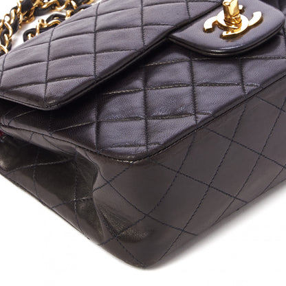 Chanel Lambskin Quilted Small Double Flap Black 9 of 9