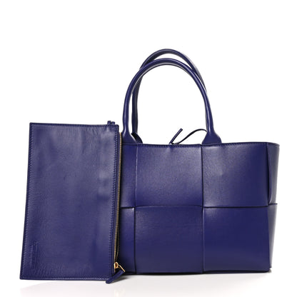 Bottega Veneta Smooth Calfskin Intrecciato Small Arco Tote Unicorn 3 of 10