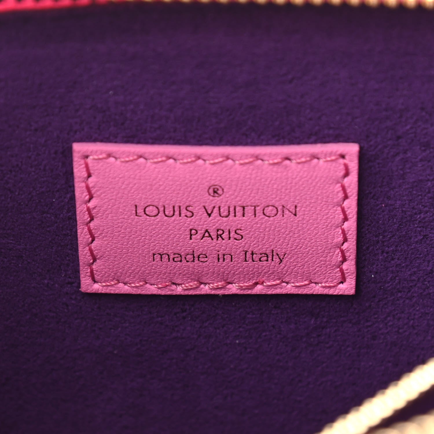 Louis Vuitton Lambskin Embossed Monogram Vuittamins Coussin PM Rose Violet 6 of 8