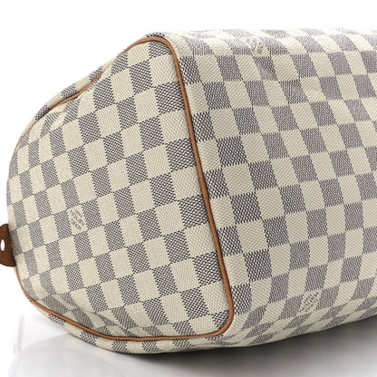 Louis Vuitton Damier Azur Speedy 30 10 of 12