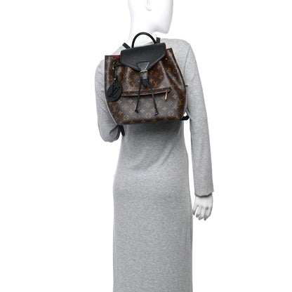 Louis Vuitton Monogram Montsouris PM Black 2 of 10