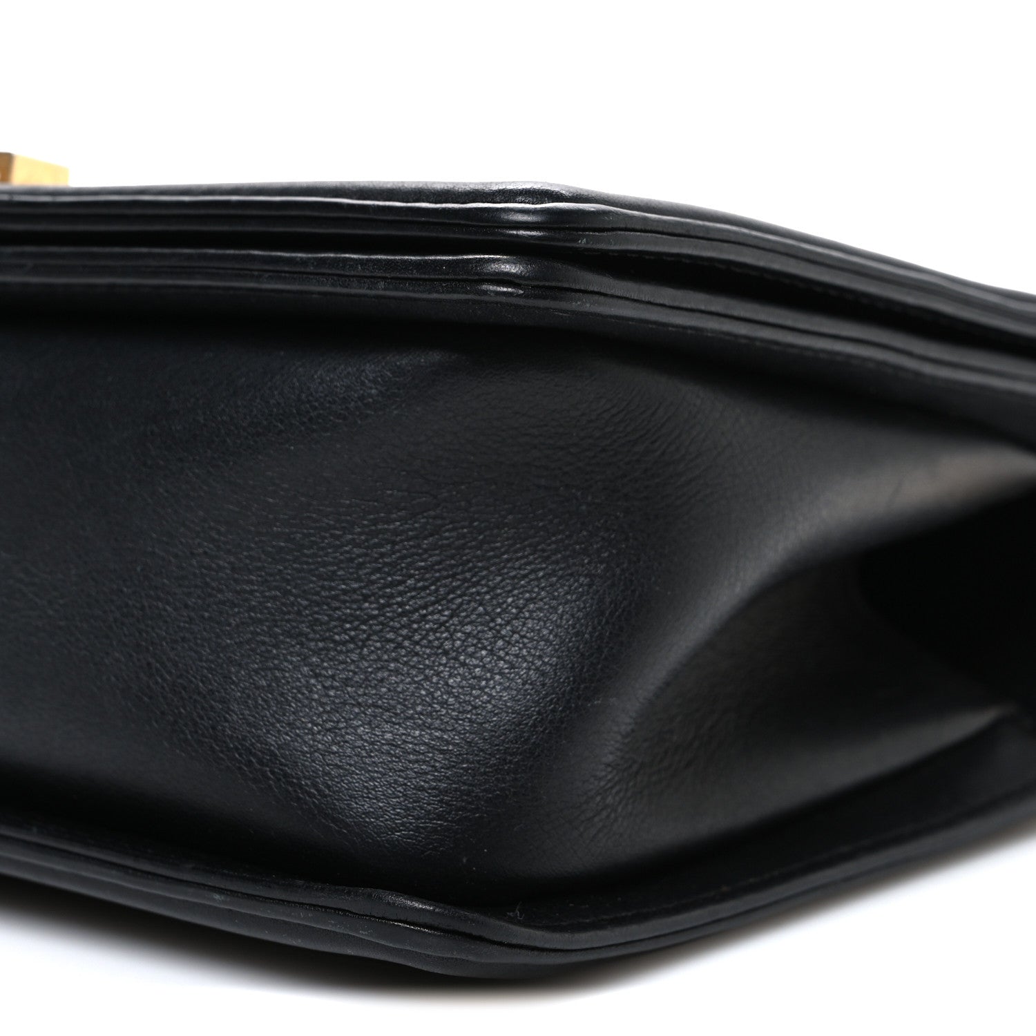 Chanel Lambskin Quilted Medium Boy Flap Black 10 of 11