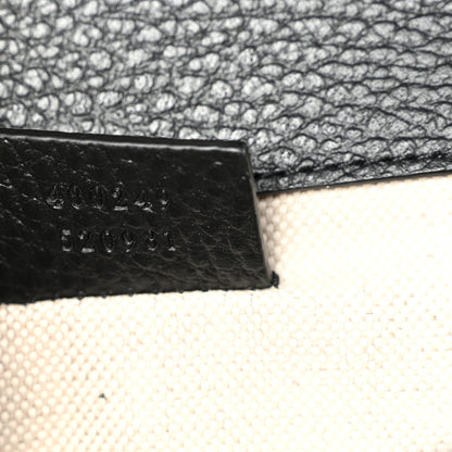 Gucci Pebbled Calfskin Small Dionysus Shoulder Bag Black 7 of 10