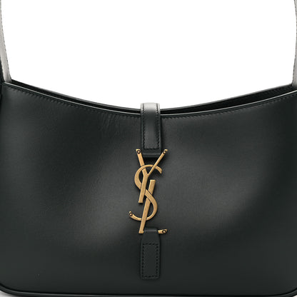 Saint Laurent Smooth Calfskin Le 5 A 7 Hobo Vert Fonce 7 of 9