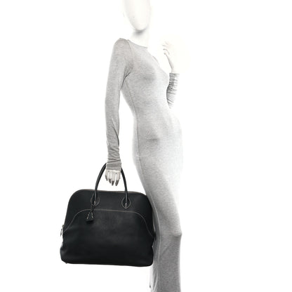 Hermes Taurillon Clemence Bolide 45 Black 2 of 10