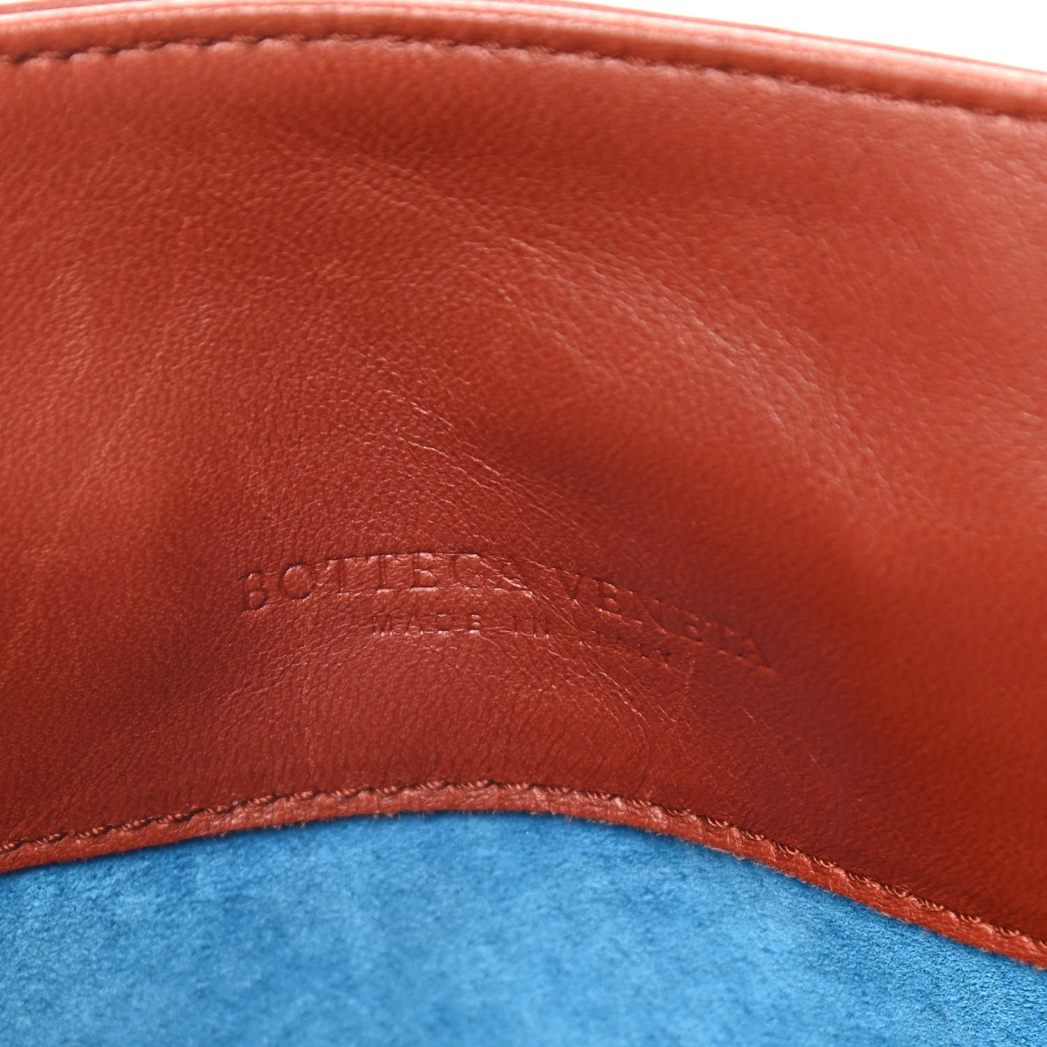 Bottega Veneta Nappa Intrecciato Bag Rust 7 of 16