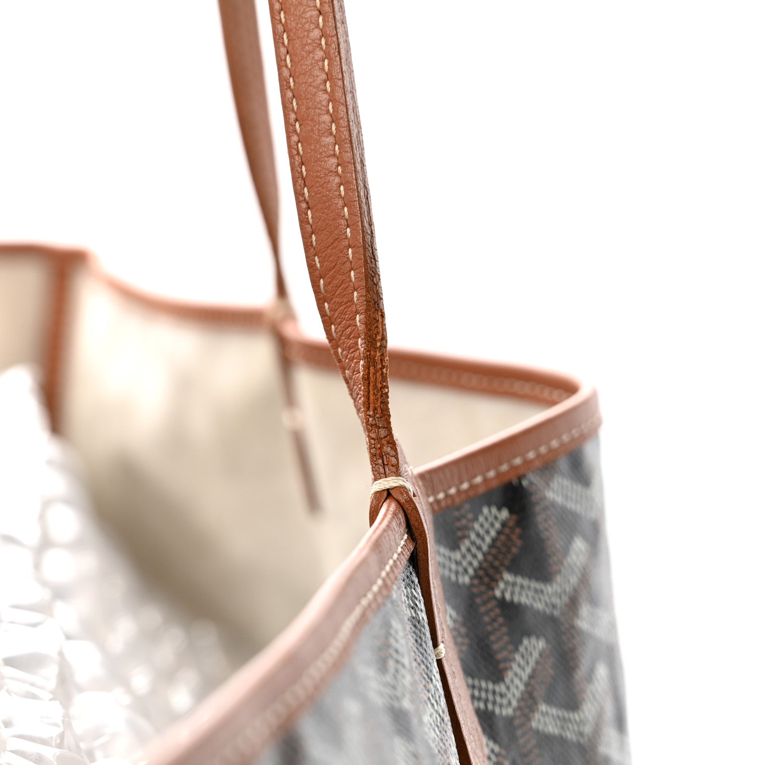 Goyard Goyardine Saint Louis GM Black Gold 14 of 15