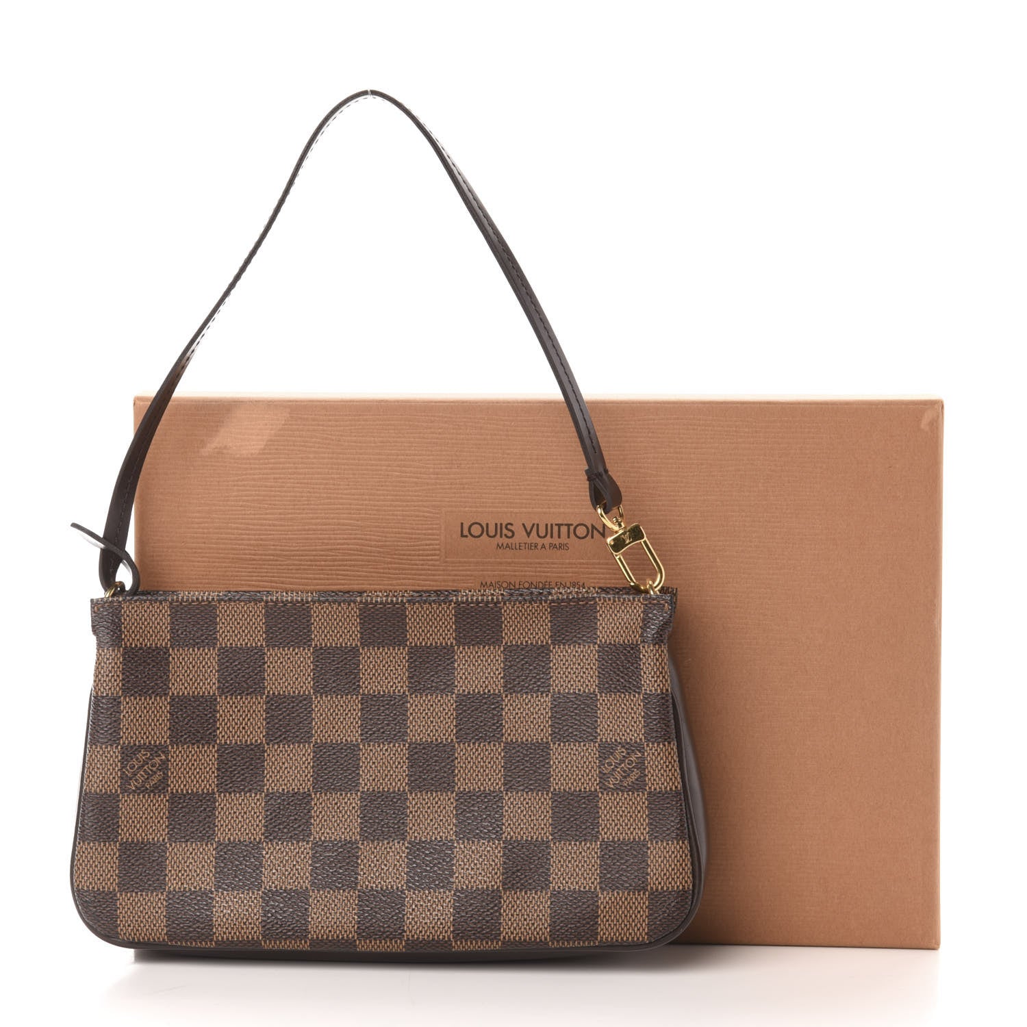 Louis Vuitton Damier Ebene Navona Pochette Accessories 11 of 11